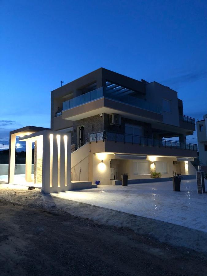 Ferienwohnung Stbs Luxury, Néa Fókaia Exterior foto